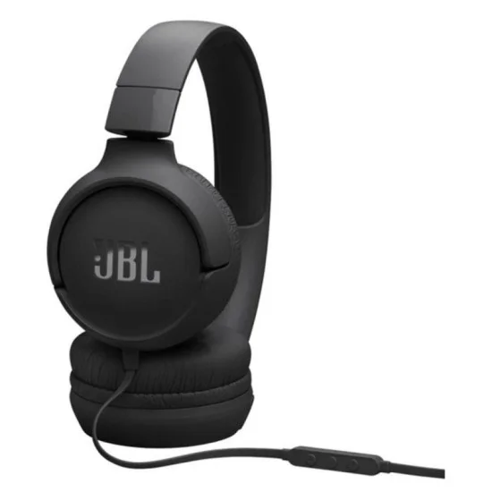 JBL Tune 520C Wired Headphones – Black